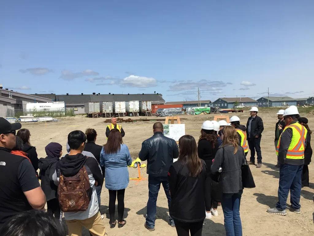 f-BLOK Collaboration - Our work with the NDL and Attawapiskat First Nation - How can a remote First Nation provide adequate support to those in the community with a building that connects to traditional materials?